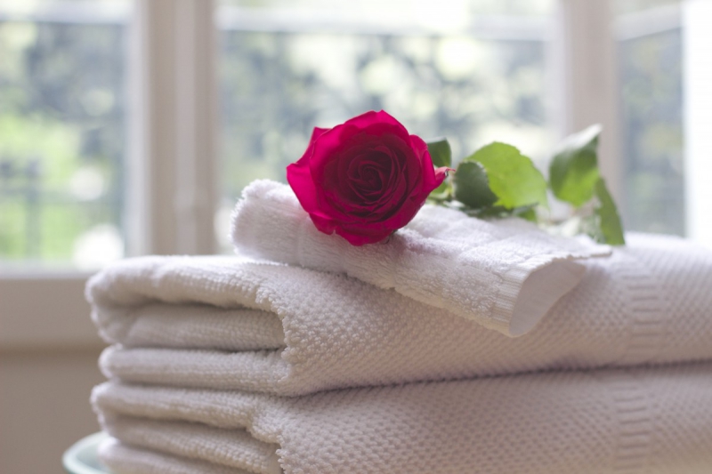 chambre-hote-OLLIERES-min_towel_rose_clean_care_salon_spa_white_bath-731641